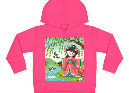 Sparrow Dance Geisha Fairy Toddler Pullover Fleece Hoodie