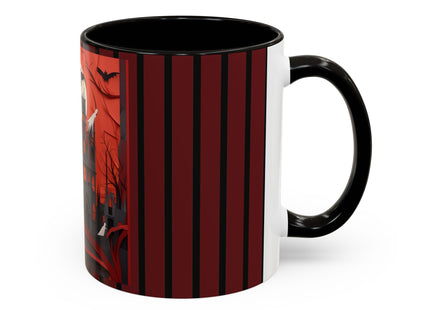 Halloween Night Scene Colorful Mugs (11oz, 15oz)