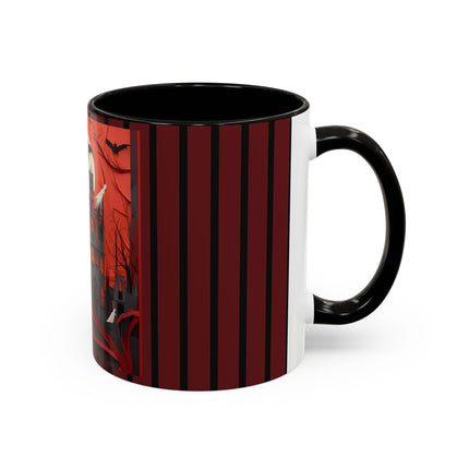 Halloween Night Scene Colorful Mugs (11oz, 15oz)