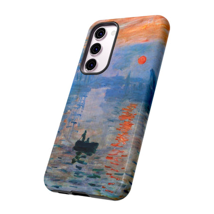 Sunrise by Claude Monet Phone Cases