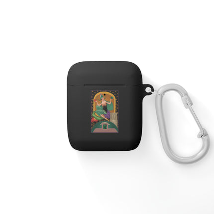 May & Emerald AirPods Case — Gem Series by Sofia Chiostri