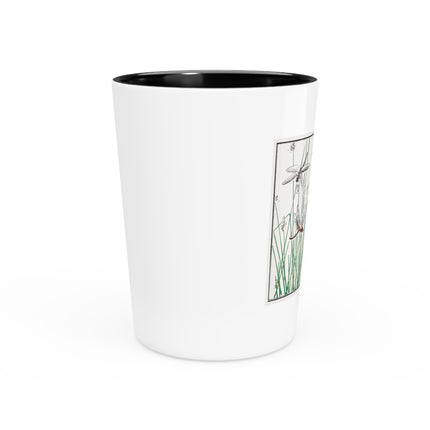 Dragonflies by Morimoto Toko Ceramic Shot Glass