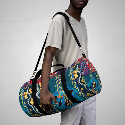 Floral Pattern III by Emile-Alain Séguy Duffle Bag