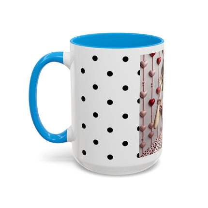 Fashionably Yours, XOXO Colorful Mugs (11oz, 15oz)