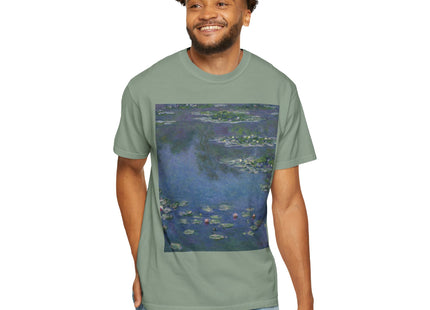Water Lilies by Claude Monet Unisex Garment-Dyed T-shirt