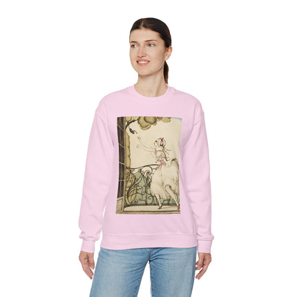 Sur talons rouges (On Red Heels) pl 02 by Gerda Wegener Heavy Blend™ Crewneck Sweatshirt