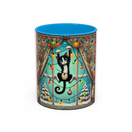 Mischief in Tinselland Colorful Mugs (11oz, 15oz)