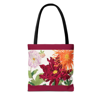 Dahlia by Tanigami Kônan Tote Bag (AOP)