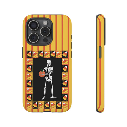 Candy Corn Skeleton Phone Cases