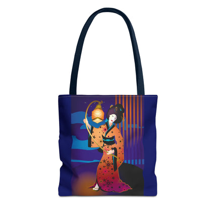The Enchanting Geisha Tote Bag (AOP)