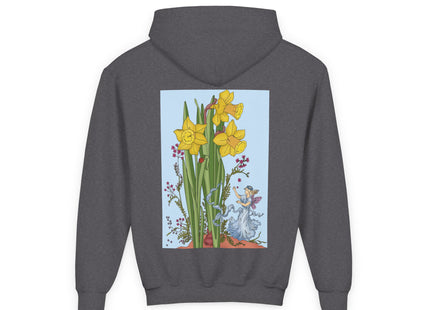 Daffodil Fairy Youth Heavy Blend Hooded Sweatshirt