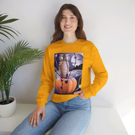 The Startled Pumpkin Unisex Heavy Blend™ Crewneck Sweatshirt