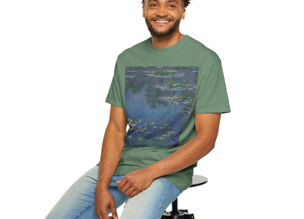 Water Lilies by Claude Monet Unisex Garment-Dyed T-shirt