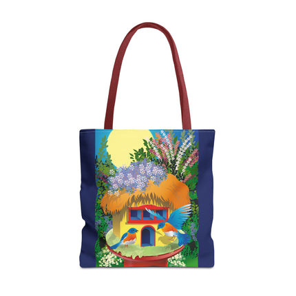 Birdhouse Haven Tote Bag (AOP)