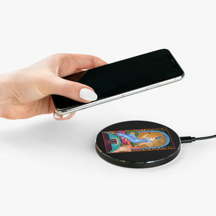 September & Sapphire (from the Gem Series) by Sofia Chiostri Wireless Charger
