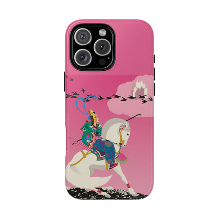 Samurai Princess on the White Steed Phone Case – Epic Grace & Mythic Power