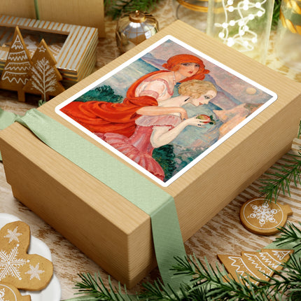 Sur la Route d'Anacapri by Gerda Wegener Kiss-Cut Stickers (4 Sizes)
