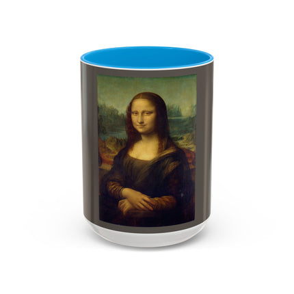 Mona Lisa by Leonardo da Vinci Colorful Mugs (11oz, 15oz)