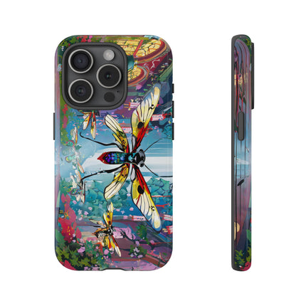 Neon Swarm Phone Cases