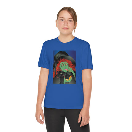 Mirror, Mirror A Witch's Touch Youth Competitor Tee