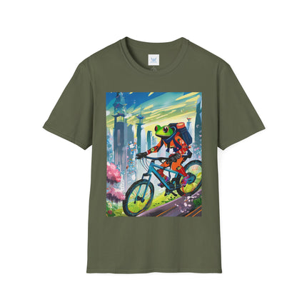 Cyberpunk Frog Softstyle T-Shirt