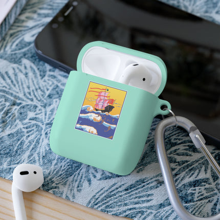 Golden Seas and Whimsical Dreams AirPods Case
