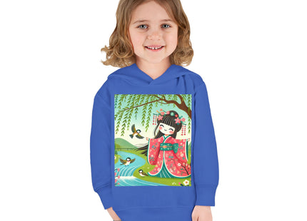 Sparrow Dance Geisha Fairy Toddler Pullover Fleece Hoodie