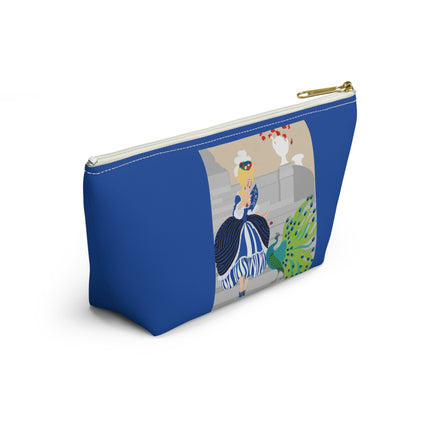 Peacock Courtesan Cosmetic Bag – Whimsical Elegance & Royal Splendor