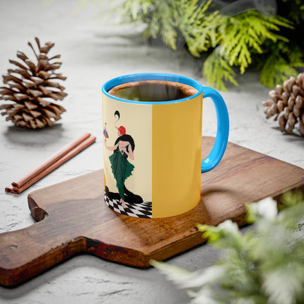 The Marionette Colorful Mugs – Theatrical Glamour & Cabaret Elegance