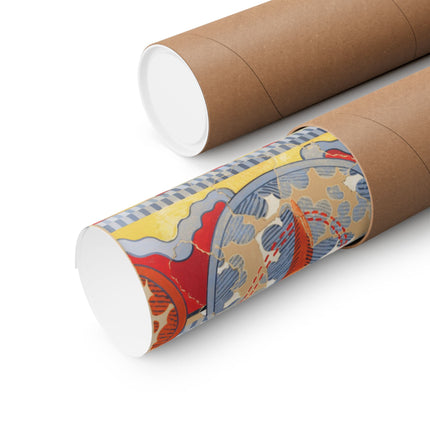Reproduction of the Shield Frieze by Emile Gilliéron Premium Matte Horizontal Posters