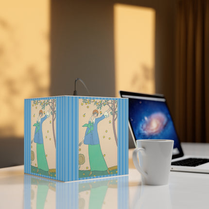 Le Verger by Georges Lepape Light Cube Lamp