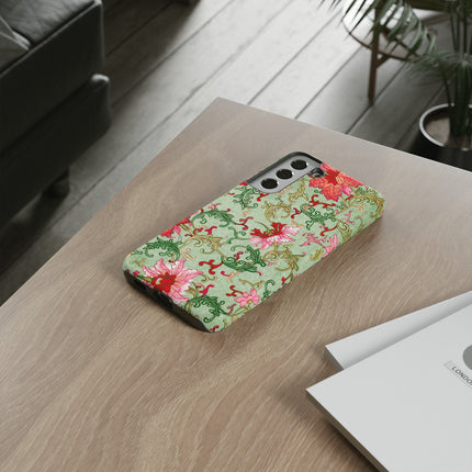 Flower Illustration by Owen Jones Phone Cases