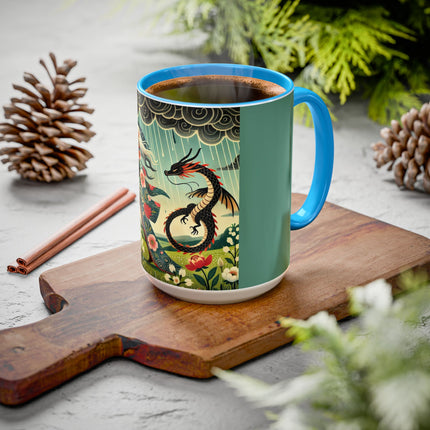 The Dragon Fairy’s Stride Colorful Mugs (11oz, 15oz)