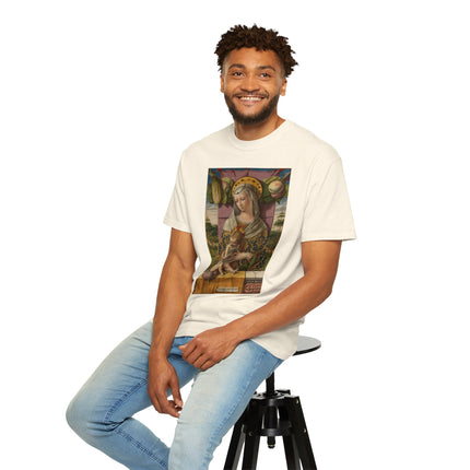 Madonna and Child by Carlo Crivelli Unisex Garment-Dyed T-shirt
