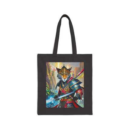 Circuit Samurai Cotton Canvas Tote Bag