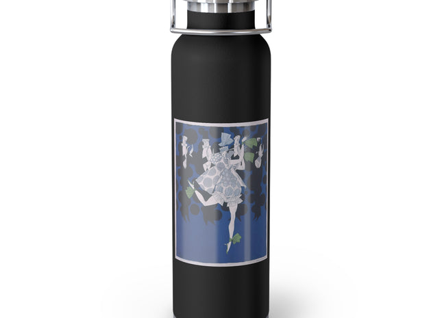 Where is my boy tonight by Ralph Barton Copper Vacuum Insulated Bottle, 22oz