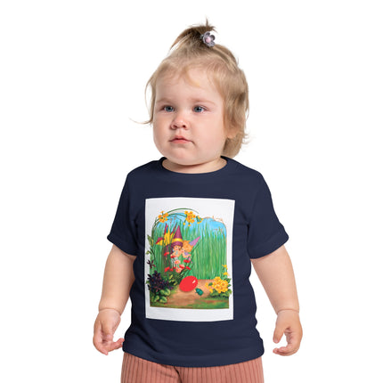 Spring Fairies & Floral Delights Baby Short Sleeve T-Shirt