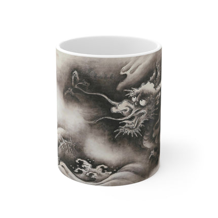 Japanese dragon by Yamada Dōa Ceramic Mug 11oz