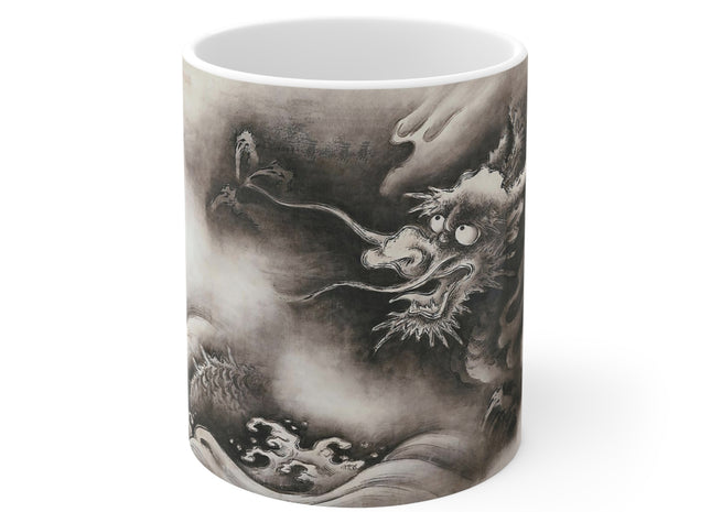 Japanese dragon by Yamada Dōa Ceramic Mug 11oz