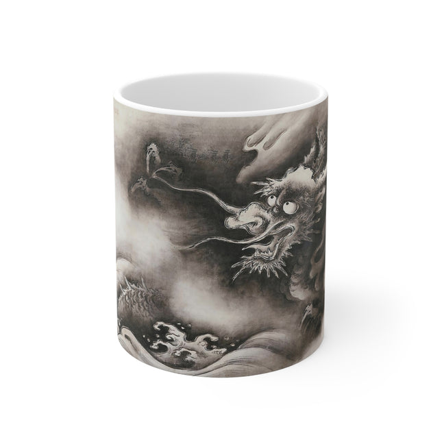 Japanese dragon by Yamada Dōa Ceramic Mug 11oz