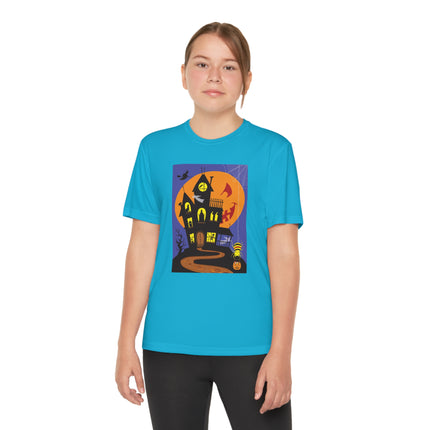 Halloween Night at the Haunted House Youth Competitor Tee