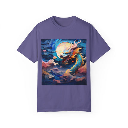 A Dragon's Ascent Unisex Garment-Dyed T-shirt
