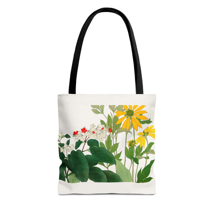 Clerodendrum & Rudbeckia by Tanigami Kônan Tote Bag (AOP)