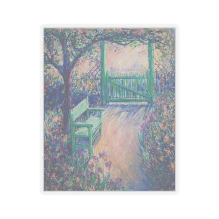 The Artist’s Garden (The Green Chair) by Theodore Earl Butler Kiss-Cut Stickers (4 Sizes)