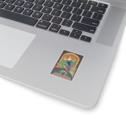 May & Emerald (from the Gem Series) by Sofia Chiostri Kiss-Cut Stickers (4 Sizes)