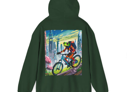 Cyberpunk Frog – Heavy Blend™ Hooded Sweatshirt