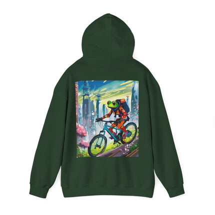 Cyberpunk Frog – Heavy Blend™ Hooded Sweatshirt