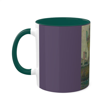La Fontaine, Saint-Paul De Vence by Henri Le Sidaner Colorful Mug