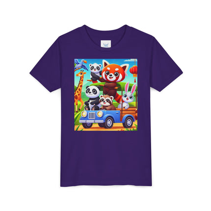 Safari Friends on the Move Youth Short Sleeve Tee