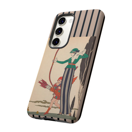 L'Arc Rouge by George Barbier Phone Cases